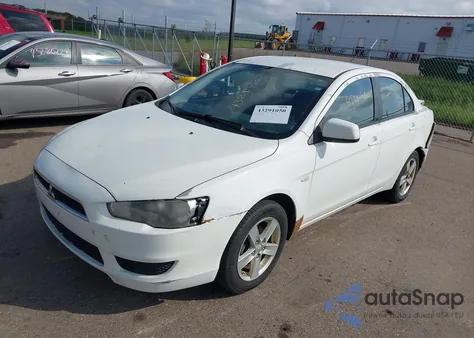 2009 Mitsubishi Lancer Es/Es-Sport из США, поврежденный, VIN JA3AU26U29U007700